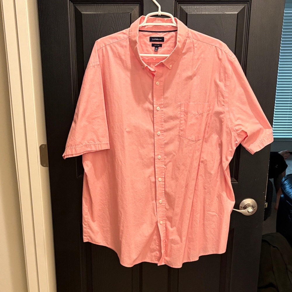 Croft & Barrow Pink Casual Button-Down Shirt